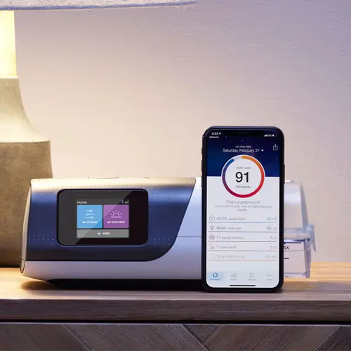 ResMed AirSense 11 Elite CPAP Cihazı + Nemlendirici + F40 Tam Yüz Maskesi - Görsel 4